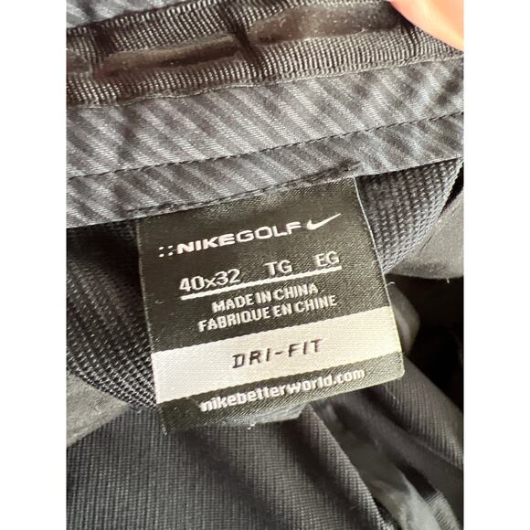Nike Dri Fit men’s pinstripe golf pants size 40x32 - Picture 3 of 4